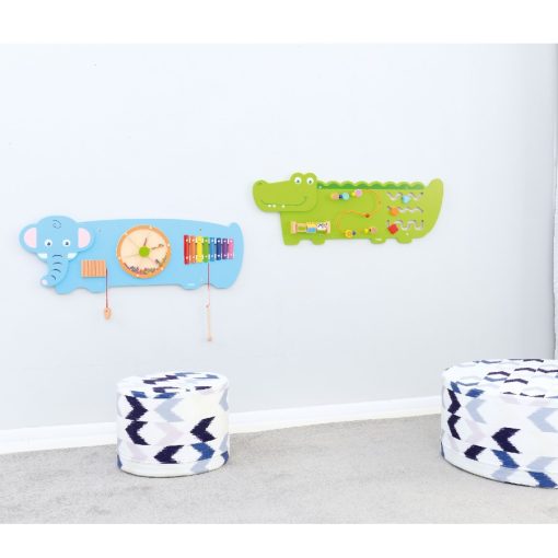 Krokodil falitábla
