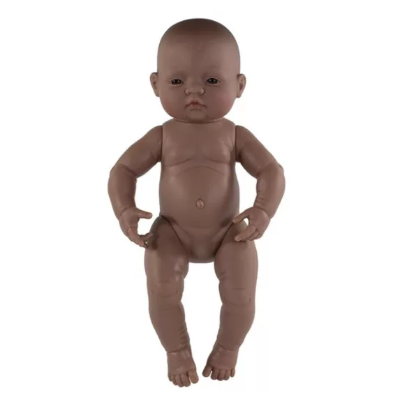Baba: afroamerikai fiú, 40 cm-es, vízálló (MINILAND) ML31007 Baba: afroamerikai fiú, 40 cm-es, vízálló (MINILAND) ML31007