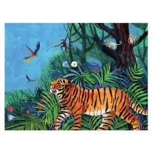 Papírszínház: A bátor kis papagáj