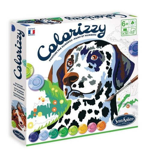 Számos kifestő, kutyák, Colorizzy, Sentosphere SA4510