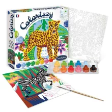 Colorizzy számos kifestő: leopárd és zebra (Sentosphere) SA4511