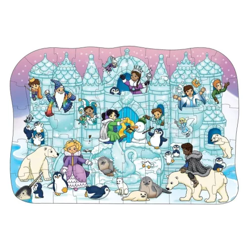 Jégpalota puzzle, 50 db-os  (Ice Palace), ORCHARD TOYS OR298