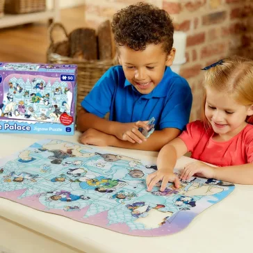 Jégpalota puzzle: 50 db-os (Ice Palace) ORCHARD TOYS OR298