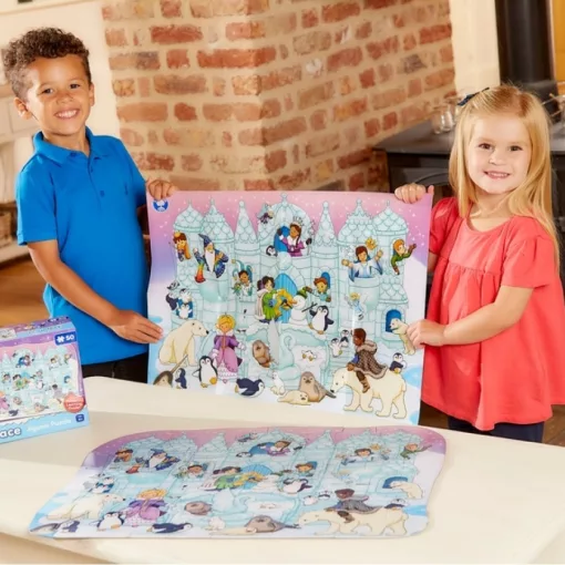 Jégpalota puzzle, 50 db-os  (Ice Palace), ORCHARD TOYS OR298