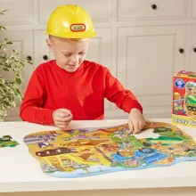 Szorgalmas építők puzzle, 30 db-os  (Busy Builders), ORCHARD TOYS OR299