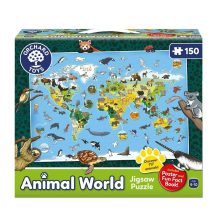 Világ állatai puzzle és poszter150 db-os  ORCHARD TOYS OR300