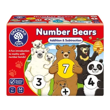  Mackó matek társasjáték (Number Bears) ORCHARD TOYS OR113