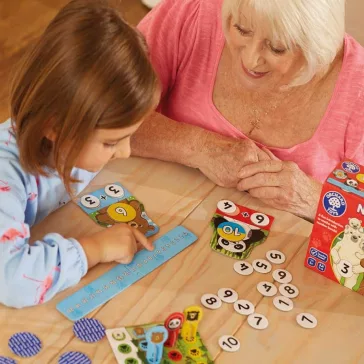  Mackó matek társasjáték (Number Bears) ORCHARD TOYS OR113