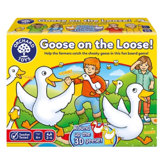 Elszabadult libák társasjáték (Goose on the Loose) ORCHARD TOYS OR115 Elszabadult libák társasjáték (Goose on the Loose) ORCHARD TOYS OR115