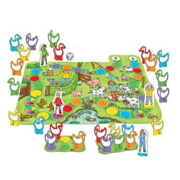   Elszabadult libák társasjáték (Goose on the Loose) ORCHARD TOYS OR115