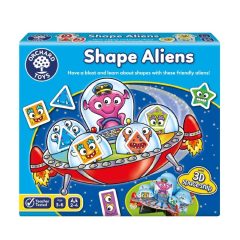   Űrlények, formák, társasjáték (Shape Aliens), ORCHARD TOYS OR114