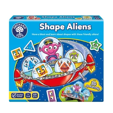   Űrlények és formák társasjáték (Shape Aliens) ORCHARD TOYS OR114
