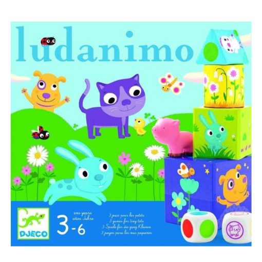 Ludanimo - 3 társasjáték a kicsiknek - Djeco