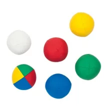 Zsonglőrlabda Stretch 67 mm zöld-sárga   Henry-s