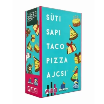 Süti, sapi, taco, pizza, ajcsi