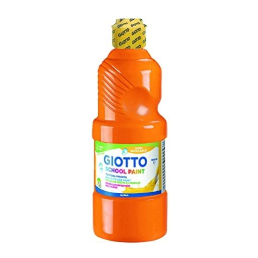 Tempera Giotto narancssárga  500 ml