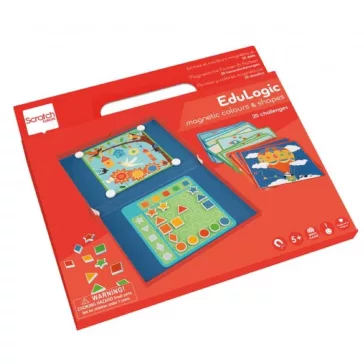   Fejtörő: színek és formák mágneses logikai játék (Scratch Europe)