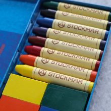 Stockmar méhviaszkréta és ceruza 8 + 8 db, fémdobozban  wawa