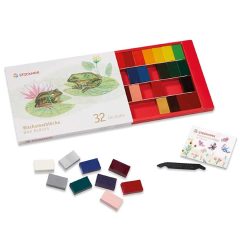   Stockmar Méhviaszkréta -  32 színű készlet papír dobozban