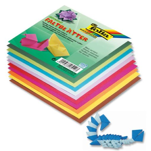 Origami papír 10x10 cm, 500 lap/csomag