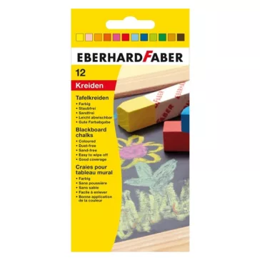 Táblakréta EF 12 színű, pormentes