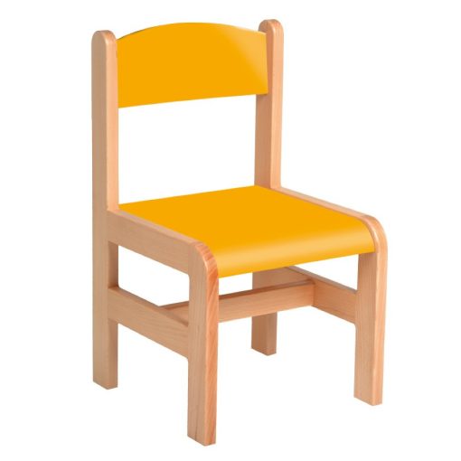 Anett szék 26 cm - narancs ülés + háttámla