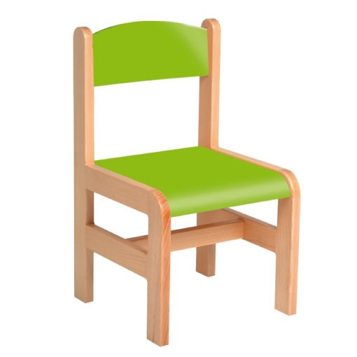 Anett szék 26 cm - zöld ülés + háttámla