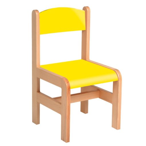 Anett szék  - 30 cm - sárga ülés + háttámla