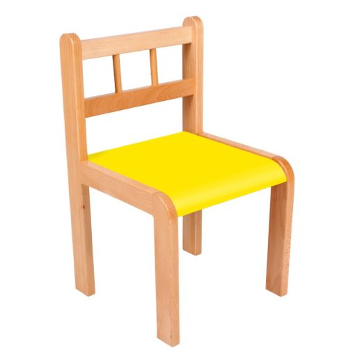 Csabi szék - 26 cm sárga ülés