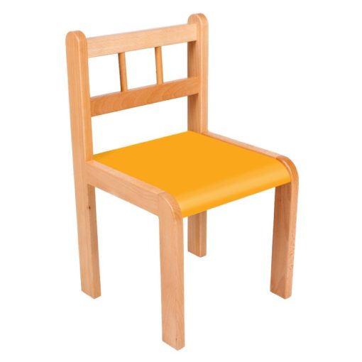 Csabi szék - 30 cm narancs ülés