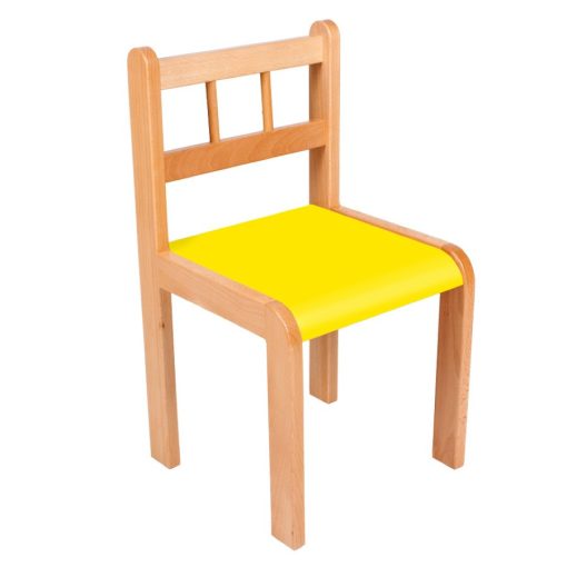 Csabi szék - 34 cm sárga ülés