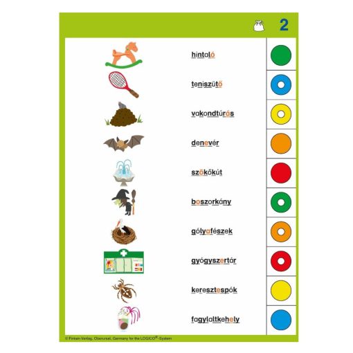 Szórendező - Anyanyelv, új kiadás Logico Piccolo