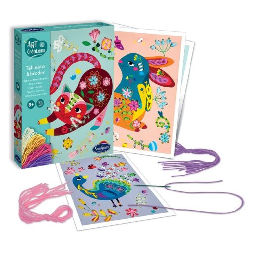 Állatkép készítő szett hímzéssel - Sentosphere SA20550