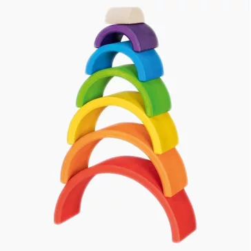 Építőjáték - Szivárvány GOKI 58479 GOKI