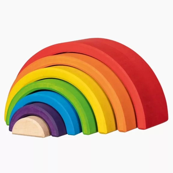 Építőjáték - Szivárvány GOKI 58479 GOKI