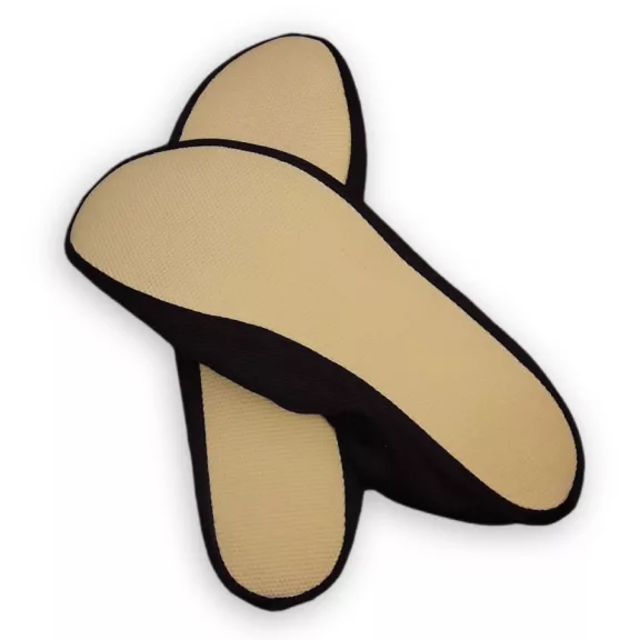 Euritmia cipő: 41-es, fekete tornapapucs, pánt nélküli, gumírozott talppal Euritmia cipő: 41-es, fekete tornapapucs, pánt nélküli, gumírozott talppal