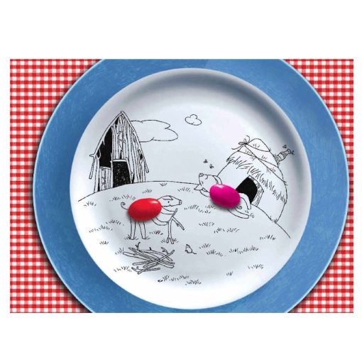 Papírszínház: A három kismalac