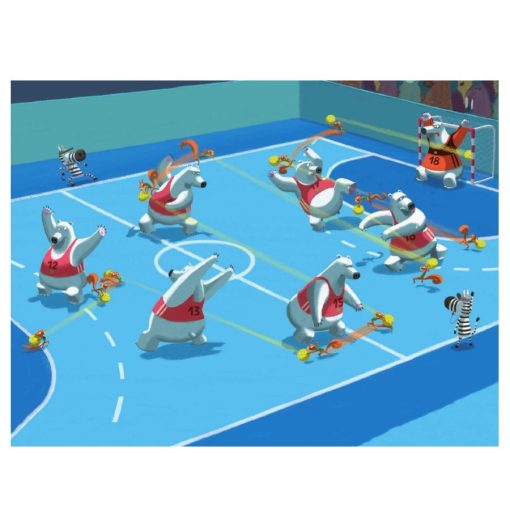 Papírszínház: Állatolimpia