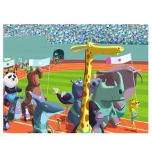 Papírszínház: Állatolimpia