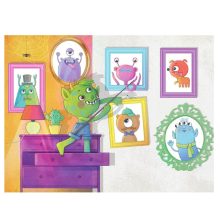 Papírszínház: Egy kis szörnyeteg naplója