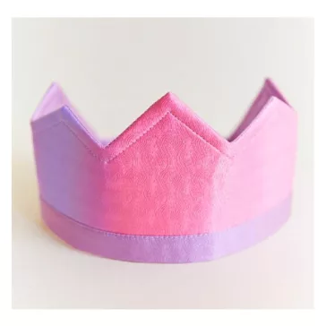   Sarah's Silks fordítható korona - levendula/rosa, CSAK RENDELÉSRE!