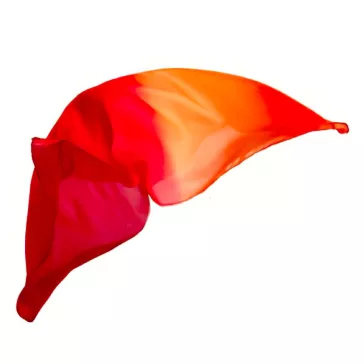   Sarah's Silks Playsilks 53x53cm kendő - "tűz", CSAK RENDELÉSRE!