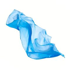   Sarah's Silks Playsilks 53x53cm kendő - égszínkék, CSAK RENDELÉSRE!