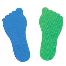 Láb alakú padlójelölő szett