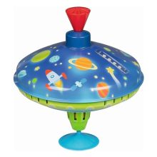 Búgócsiga: 21 cm-es, űrhajós, világító leddel (Goki) GK53800 