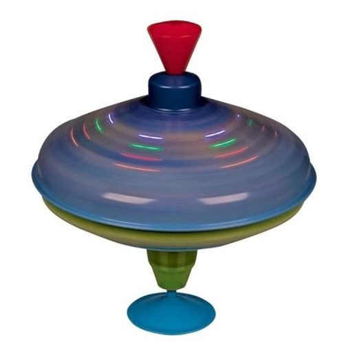 Búgócsiga: 21 cm-es, űrhajós, világító leddel (Goki) GK53800 