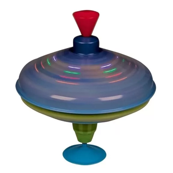Búgócsiga: 21 cm-es, űrhajós, világító leddel (Goki) GK53800 