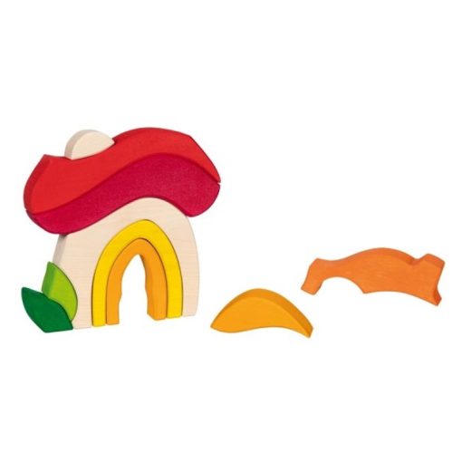 Gombaház színes fajáték (Goki) GK58359 