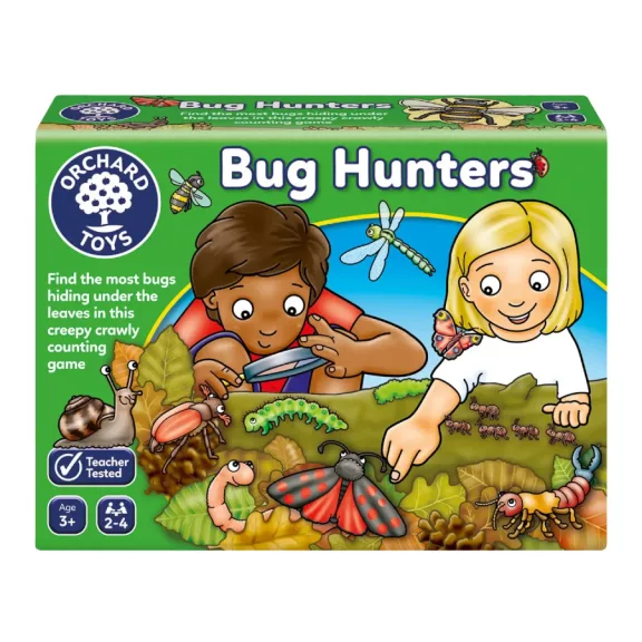 Bogárvadászat játék (BUG HUNTERS) ORCHARD TOYS OR122 Bogárvadászat játék (BUG HUNTERS) ORCHARD TOYS OR122