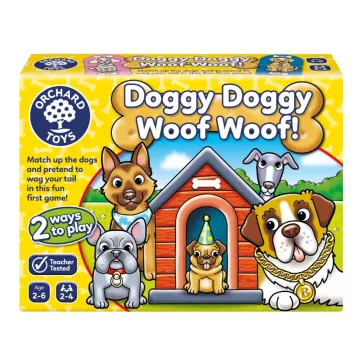   Kutyus, kutyus, vau-vau párosítójáték (DOGGY DOGGY WOOF WOOF) ORCHARD TOYS OR127